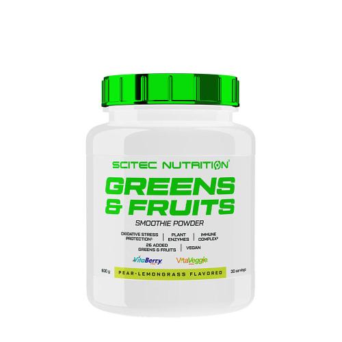 Scitec Nutrition Vita Greens & Fruits (600 g, Körte-citromfű)