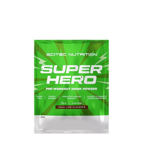 Scitec Nutrition SCITEC NUTRITION SUPERHERO (285g, cola-lime) (9,5 g, Lime Cola)