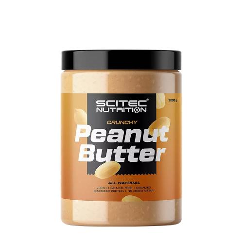 Scitec Nutrition Peanut Butter - Mogyoróvaj (1000 g, Ropogós)