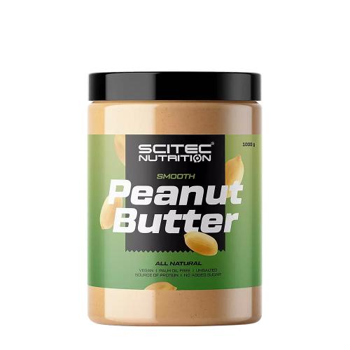 Scitec Nutrition Peanut Butter - Mogyoróvaj (1000 g, Lágy)