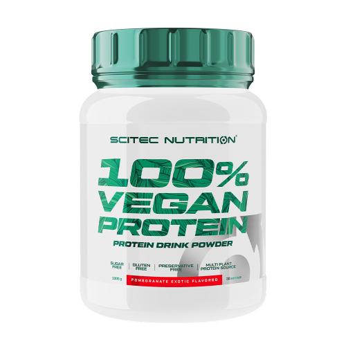 Scitec Nutrition 100% Vegan Protein (1000 g, Gránátalma exotic)