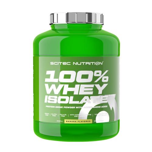 Scitec Nutrition 100% Whey Isolate (2000 g, Banán)