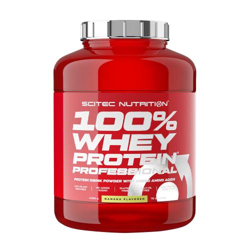 Scitec Nutrition 100% Whey Protein Professional (2350 g, Banán)