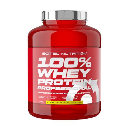 Scitec Nutrition 100% Whey Protein Professional (2350 g, Citromos sajttorta)