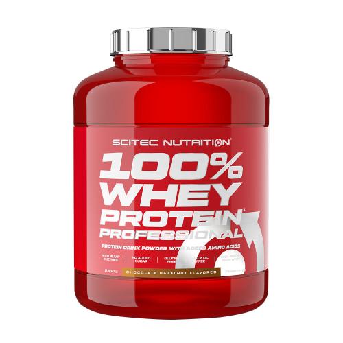Scitec Nutrition 100% Whey Protein Professional (2350 g, Csokoládé & Mogyoró)