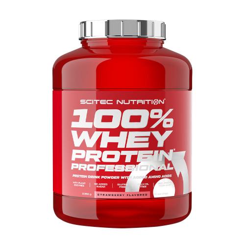 Scitec Nutrition 100% Whey Protein Professional (2350 g, Eper)