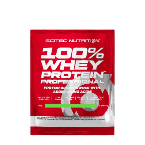 Scitec Nutrition 100% Whey Protein Professional (30 g, Epres Fehér Csokoládé)
