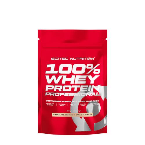 Scitec Nutrition 100% Whey Protein Professional (500 g, Csokoládés Keksz)
