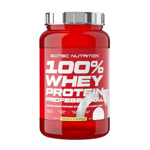Scitec Nutrition 100% Whey Protein Professional (920 g, Banán)