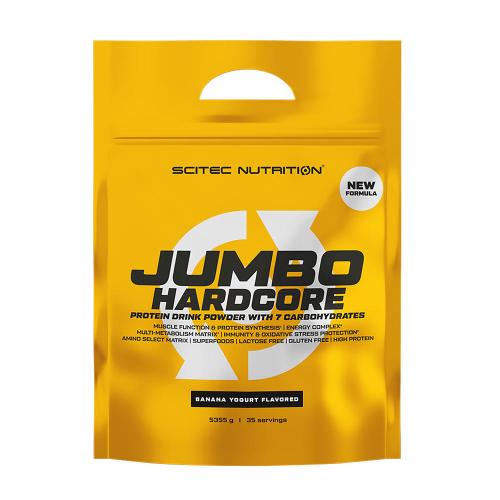 Scitec Nutrition SCITEC NUTRITION JUMBO HARDCORE (1530g, banán-joghurt) (5355 g, Banán-joghurt)