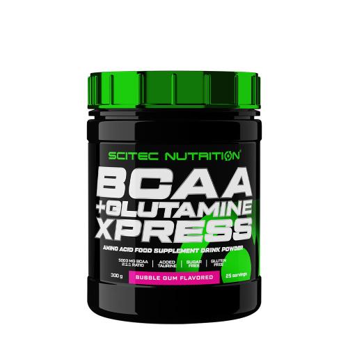 Scitec Nutrition BCAA + Glutamine Xpress (300 g, Rágógumi)