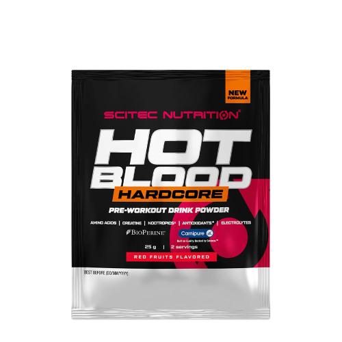 Scitec Nutrition Hot Blood Hardcore (25 g, Piros Gyümölcsös)