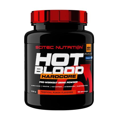 Scitec Nutrition Hot Blood Hardcore (700 g, Trópusi Puncs)