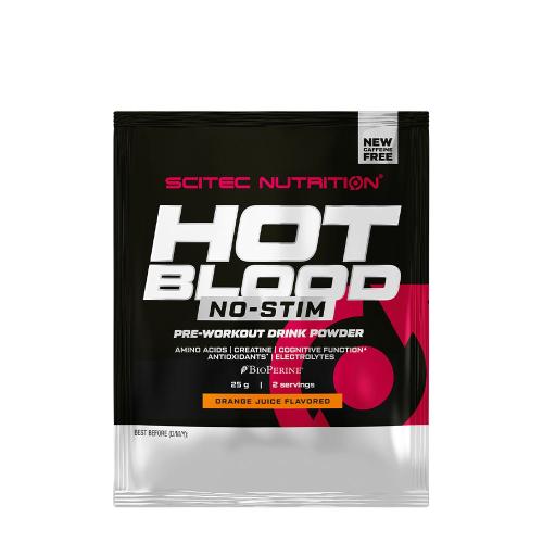 Scitec Nutrition Hot Blood No-Stim (25 g, Narancs Dzsúsz)