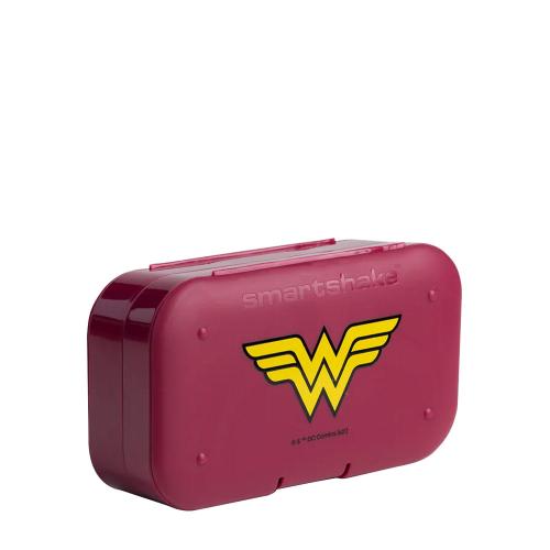 SmartShake Pill Box Organizer - Kapszulatartó (1 db, Wonderwoman)