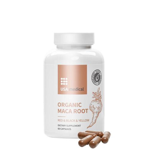 USA medical Organic Maca Root - Maca Gyökér Kapszula (60 Kapszula)