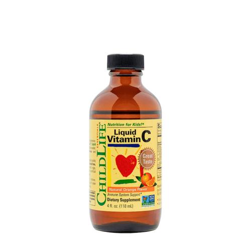 ChildLife Liquid Vitamin C - Folyékony C-vitamin gyerekeknek (118 ml, Narancs)