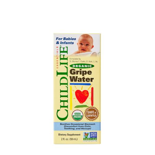ChildLife Organic Gripe Water - Gyógynövénykészítmény csecsemőknek (59 ml)