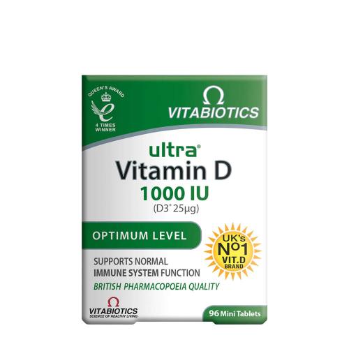 Vitabiotics Ultra Vitamin D 1000 NE (96 tabletta)