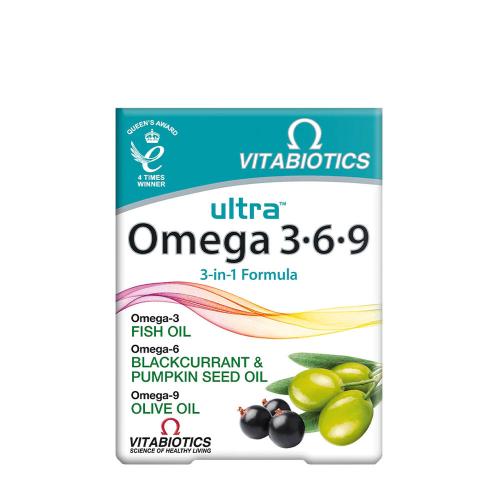Vitabiotics Ultra Omega 3-6-9 (60 Kapszula)