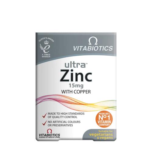 Vitabiotics Ultra Zinc 15 mg (60 Tabletta)