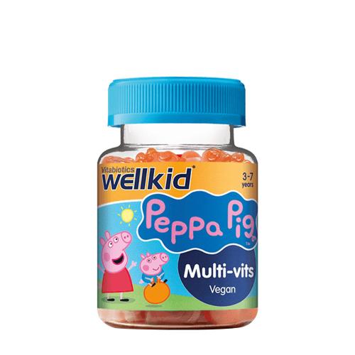 Vitabiotics Wellkid Peppa Pig Multi-Vits (30 Gumicukor, Eper)