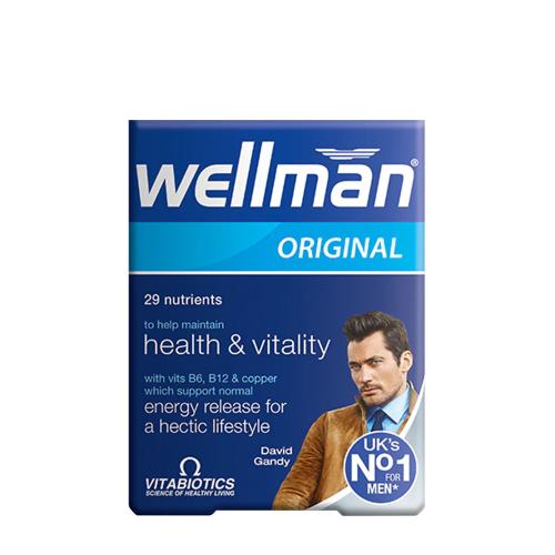 Vitabiotics Wellman Original - Multivitamin Férfiaknak (30 Tabletta)