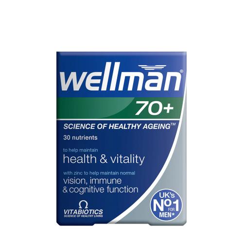 Vitabiotics Wellman 70+ - Multivitamin 70 Feletti Férfiaknak (30 Tabletta)