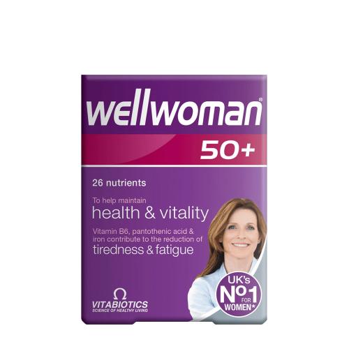 Vitabiotics Wellwoman 50+ - Multvitamin 50 Feletti Nőknek (30 Tabletta)