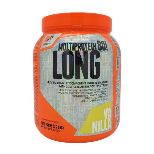 Extrifit Long 80 Multiprotein (1000 g, Vanília)