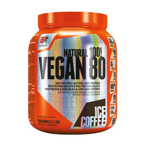 Extrifit Vegan 80 (1000 g, Jegeskávé)