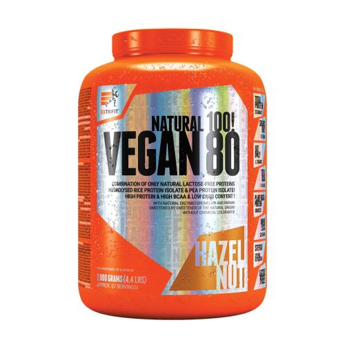 Extrifit Vegan 80 (2000 g, Mogyoró)