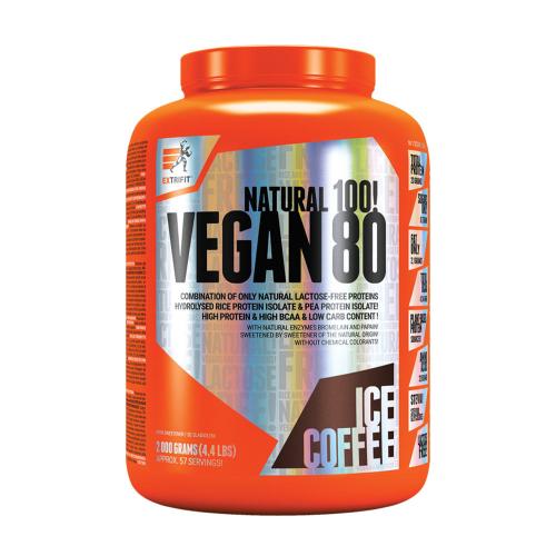 Extrifit Vegan 80 (2000 g, Jegeskávé)