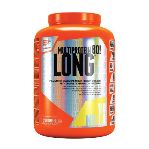 Extrifit Long 80 Multiprotein (2270 g, Vanília)