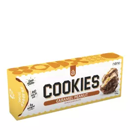   Nanosupps COOKIES - Fehérje Süti (128 g, Mogyorós Karamell)