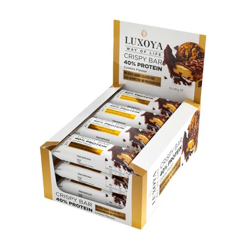 Luxoya Crispy Bar - Roppanós Fehérje Szelet (540 g, Sütemény)