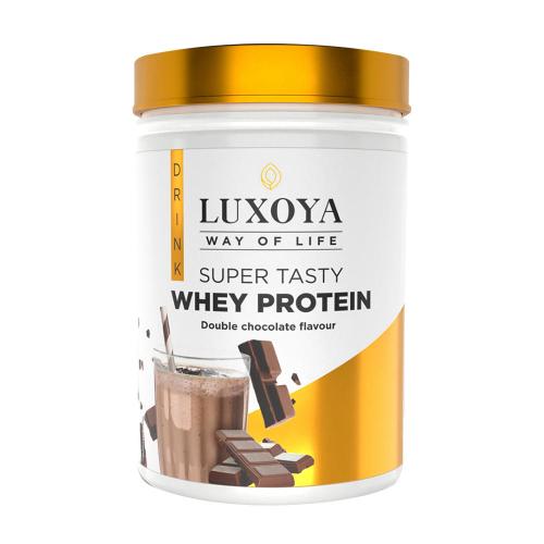 Luxoya Whey Protein - Prémium fehérje italpor - PET (450 g, Dupla Csokoládé)