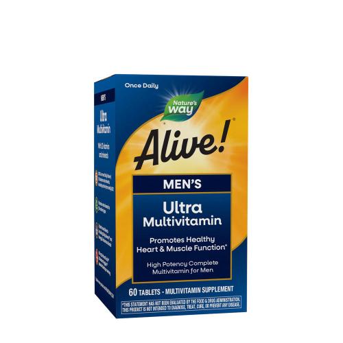 Natures Way Alive!® Men’s Ultra Multivitamin (60 Tabletta)