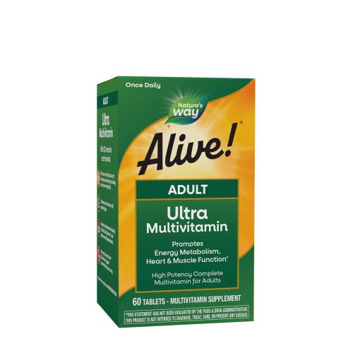 Natures Way Alive!® Adult Ultra Multivitamin (60 Tabletta)