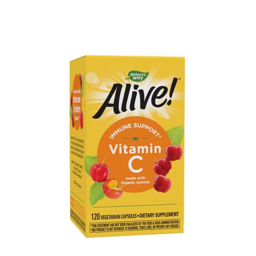 Natures Way Alive!® Fruit Source Vitamin C (120 Kapszula)