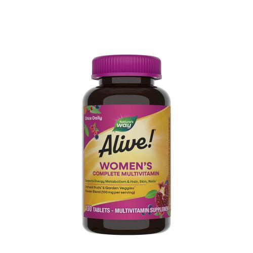 Natures Way Alive!® Women's Complete Multivitamin (130 Tabletta)