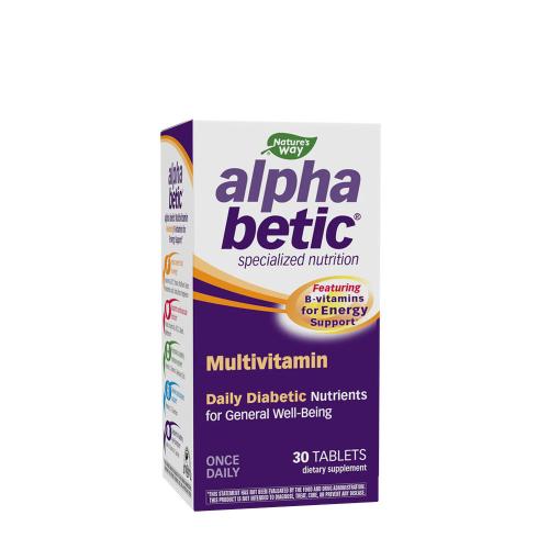 Natures Way Alpha Betic® Multivitamin (30 Tabletta)