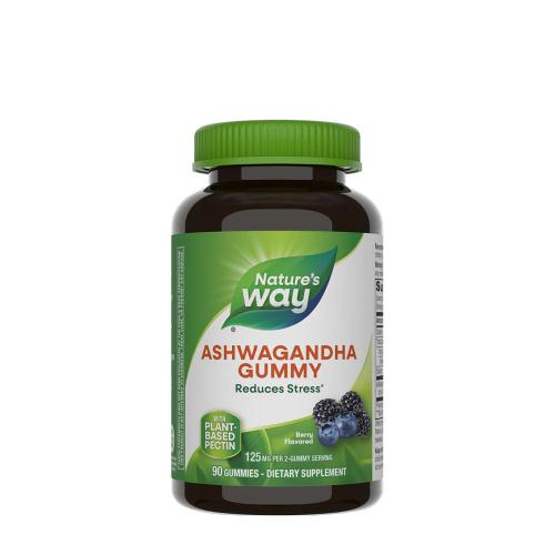 Natures Way Ashwagandha Gummies (90 Gumicukor, Bogyó)