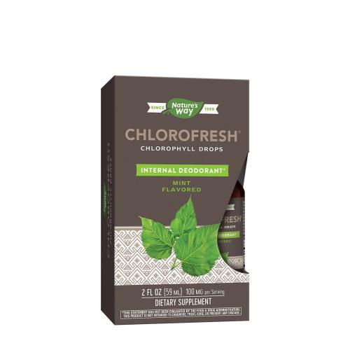 Natures Way Chlorofresh® Chlorophyll Drops - Klorofill Csepp (59 ml)