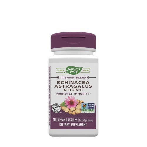 Natures Way Echinacea Astragalus & Reishi (100 Kapszula)