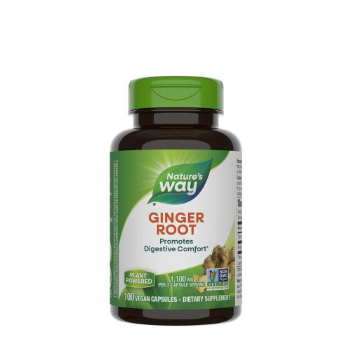 Natures Way Ginger Root - Gyömbér Kapszula (100 Kapszula)