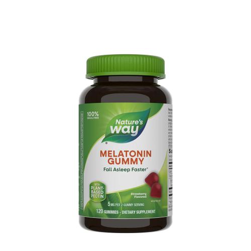 Natures Way Melatonin Gummies (120 Gumicukor, Eper)