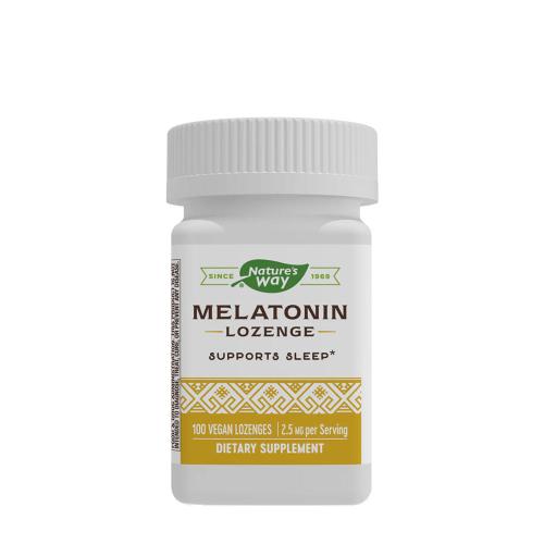 Natures Way Melatonin Lozenges (100 Szopogató Tabletta)