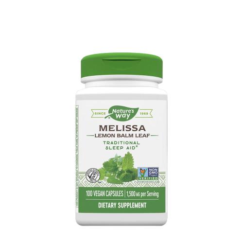 Natures Way Melissa-Lemon Balm - Citromfű Levél Kapszula (100 Kapszula)