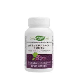 Nature's Way Resveratrol-Forte® (60 Lágykapszula)